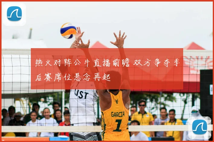 热火对阵公牛直播前瞻 双方争夺季后赛席位悬念再起