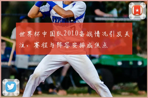 世界杯中国队2010备战情况引发关注，赛程与阵容安排成焦点